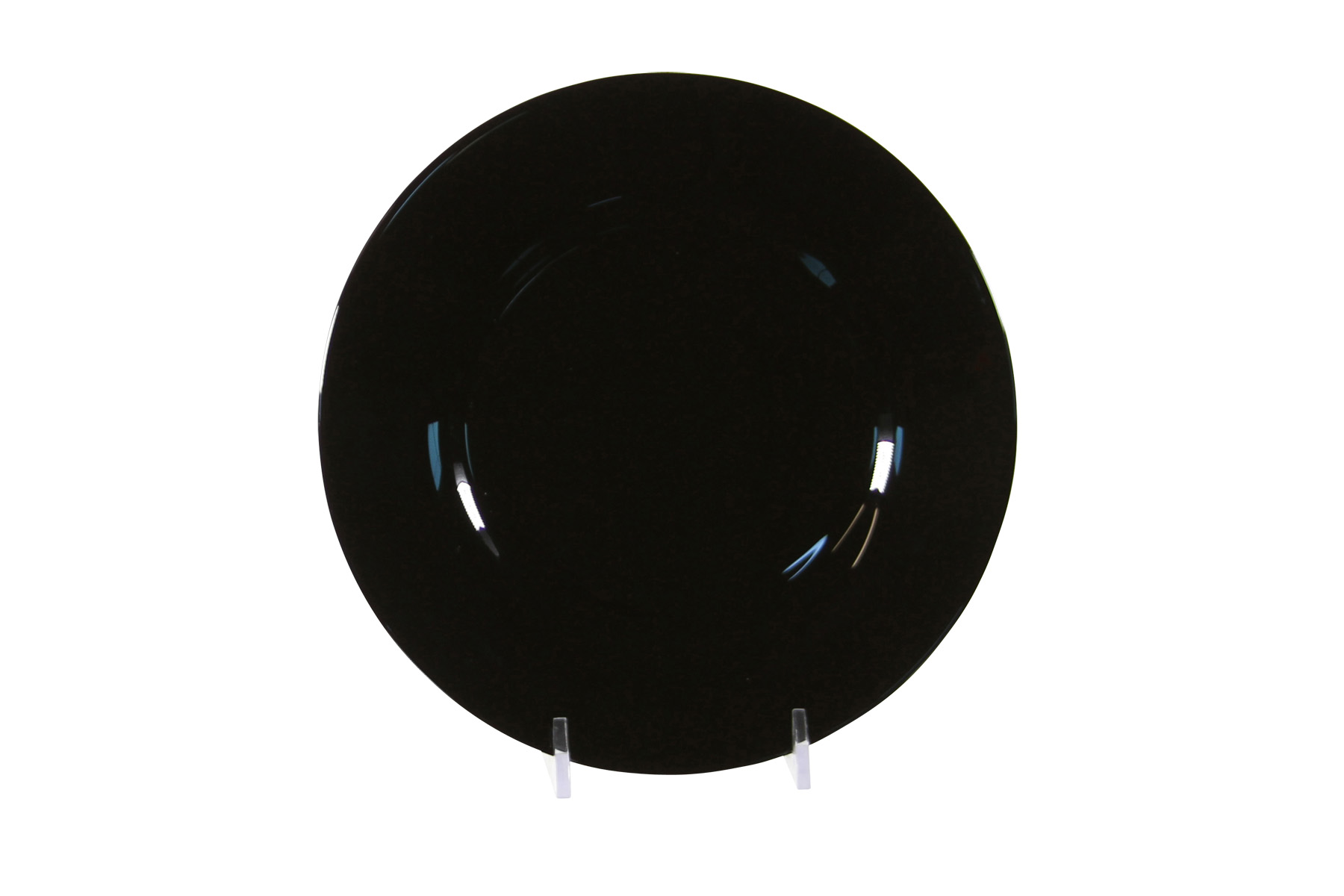 Black Glass Plate