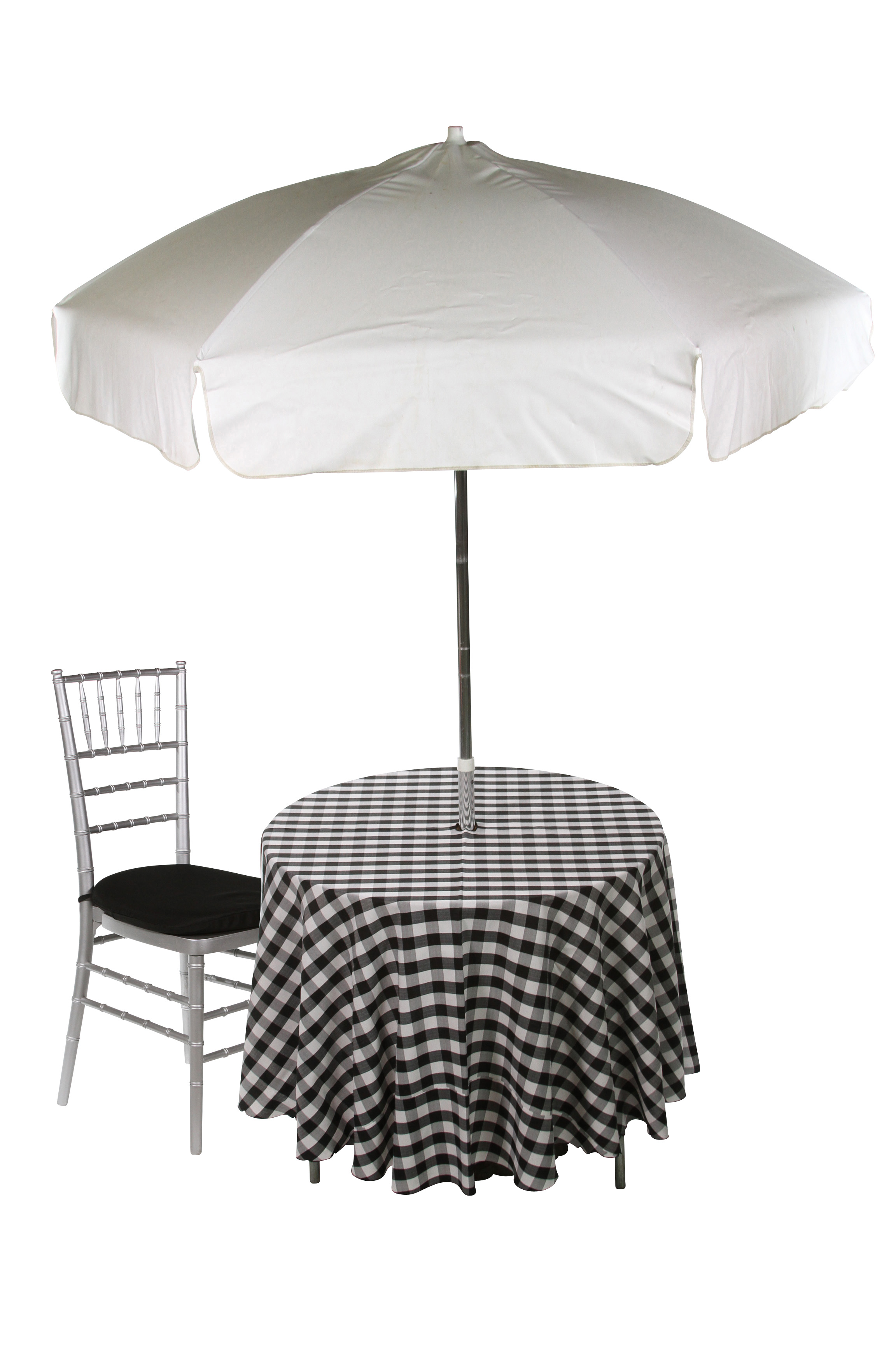 36 Inch Round Umbrella Table